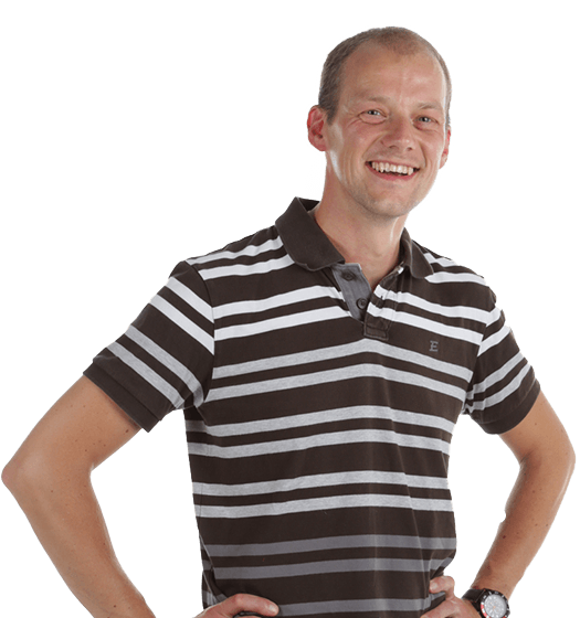 Gunther David van de afdeling werken & studeren